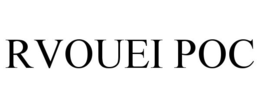 RVOUEI POC trademark