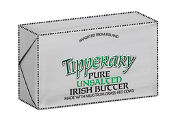 IMPORTED FROM IRELAND TIPPERARY PURE UNSALTED IRISH BUTTER MADE WITH MILK FROM GRASS-FED COWS trademark