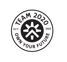 TEAM 2020 EST. 2020 OWN YOUR FUTURE trademark
