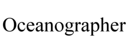 OCEANOGRAPHER trademark
