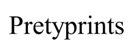 PRETYPRINTS trademark