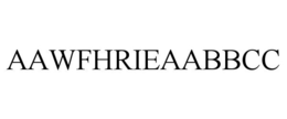 AAWFHRIEAABBCC trademark