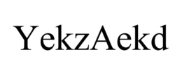 YEKZAEKD trademark