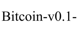 BITCOIN-V0.1- trademark