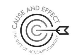 CAUSE AND EFFECT THE GIFT OF ACCOMPLISHMENT trademark
