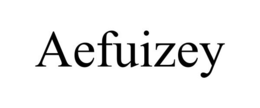 AEFUIZEY trademark