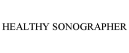 HEALTHY SONOGRAPHER trademark