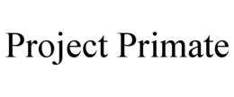 PROJECT PRIMATE trademark