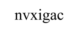 NVXIGAC trademark