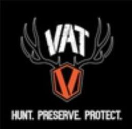 VAT V HUNT. PRESERVE. PROTECT. trademark