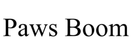 PAWS BOOM trademark