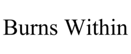 BURNS WITHIN trademark