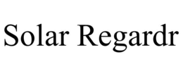 SOLAR REGARDR trademark