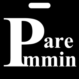 PARE MMIN trademark