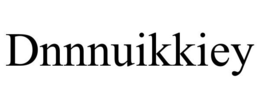 DNNNUIKKIEY trademark