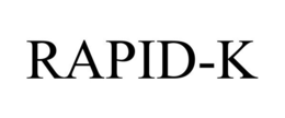 RAPID-K trademark