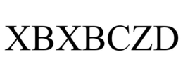 XBXBCZD trademark