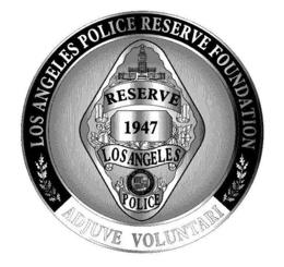 LOS ANGELES POLICE RESERVE FOUNDATION ADJUVE VOLUNTARI RESERVE 1947 LOS ANGELES POLICE trademark