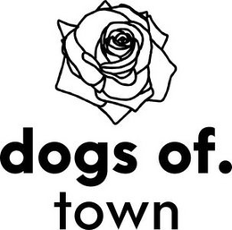 DOGS OF. TOWN trademark