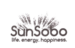 SUNSOBO LIFE. ENERGY. HAPPINESS. trademark