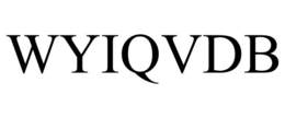 WYIQVDB trademark