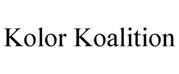 KOLOR KOALITION trademark