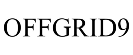OFFGRID9 trademark