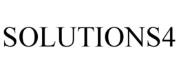 SOLUTIONS4 trademark