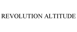 REVOLUTION ALTITUDE trademark