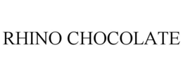 RHINO CHOCOLATE trademark