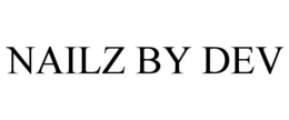NAILZ BY DEV trademark