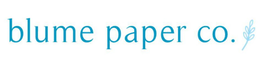 BLUME PAPER CO. trademark