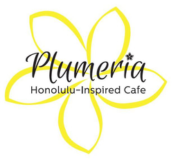 PLUMERIA HONOLULU-INSPIRED CAFE trademark