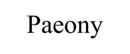 PAEONY trademark
