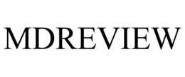 MDREVIEW trademark
