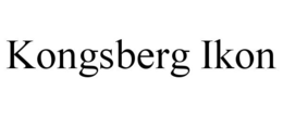 KONGSBERG IKON trademark