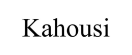 KAHOUSI trademark