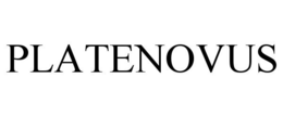 PLATENOVUS trademark