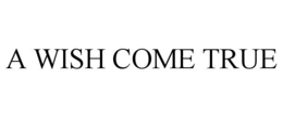A WISH COME TRUE trademark
