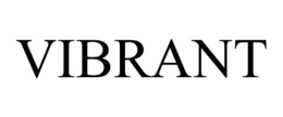 VIBRANT trademark