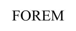 FOREM trademark