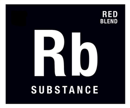RB SUBSTANCE RED BLEND trademark