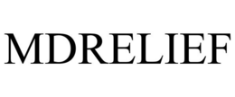 MDRELIEF trademark