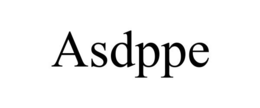 ASDPPE trademark