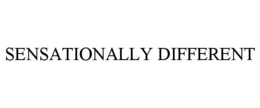 SENSATIONALLY DIFFERENT trademark