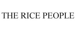 THE RICE PEOPLE trademark
