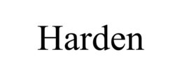 HARDEN trademark