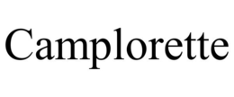 CAMPLORETTE trademark