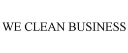 WE CLEAN BUSINESS trademark