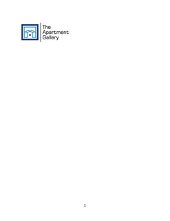 THE APARTMENT GALLERY trademark